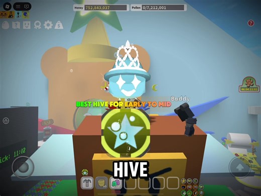 WHY BLUE HIVE IS THE BEST EARLY GAME | Roblox Bee Swarm Simulator #beeswarm #bss #beeswarmsimulator