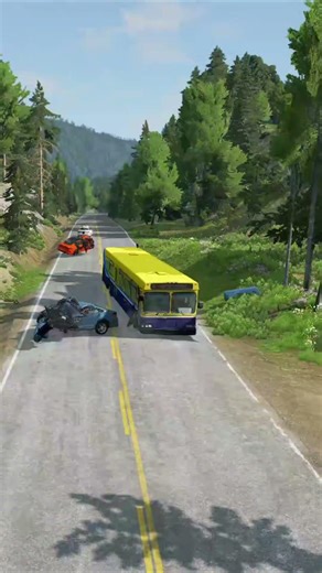 Highway Crashes #169 #beamngdrive #crashdrive #caraccidents #beamng #beamngcrashes #crash #carcrashe