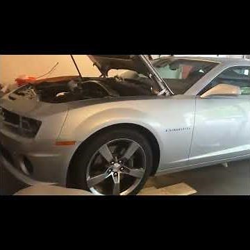 Custom Camaro headers installation process #camaro #headers #exhaust