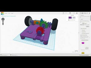 Differential Gear (Tinkercad model)