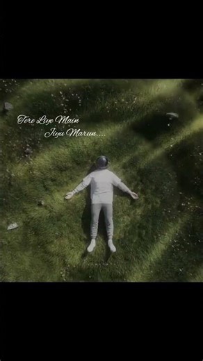 tere liye main jiyu maru❣️🙌🏻🖇️| Aesthetic lyrics status #shots #love #explore #vibe #lyricsvideo