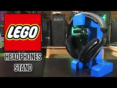 Lego Gaming Headphones Stand/Holder Easy To Build For Any Setup