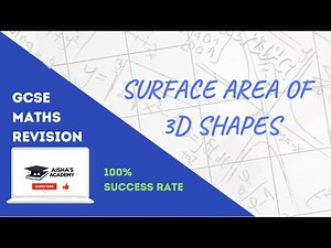 SURFACE AREA OF 3D SHAPES | GCSE MATHS 9-1 | EDEXCEL, AQA, CIE, OCR