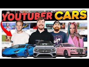The Ridiculous Cars of Famous Youtubers! WOW!