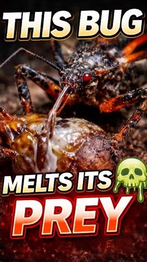 This Bug Melts Its Prey From the Inside