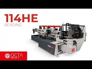 114HE - CNC tube bending machine with a fully automatic cycle