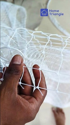 Professional Bird Net Installation | Balcony Safety Made Easy 💙 | #hometriangle