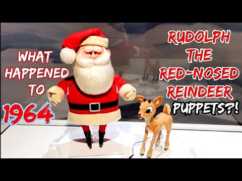 The Famous RUDOLPH THE RED NOSED REINDEER Puppets