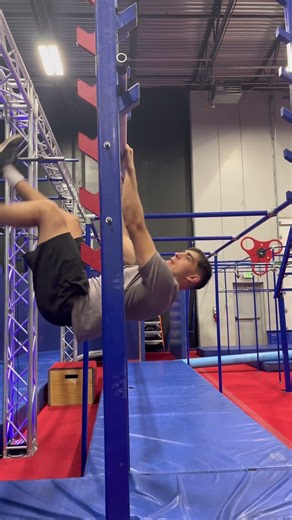 Salmon ladder tutorial easy…… we’ll get better #ninja #parkour #tutorial #fitness #gym #obstacle