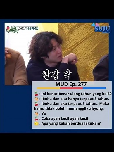 Heechul and Siwon kyak ngak percaya gt reaksinya #superjunior#heechul#siwon