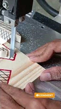 collection of cutting skills using a band saw#woodworking #woodcutting #carpentry #bandsaw