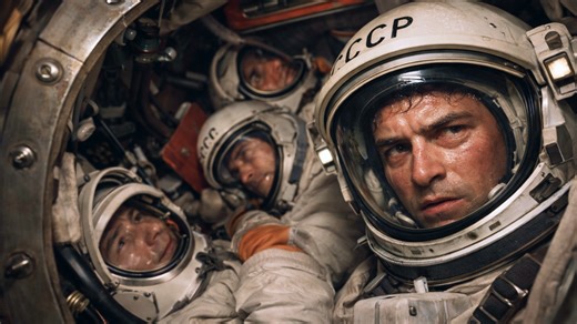 The Soviet space circus, how three men flew to orbit on the day a leader fell