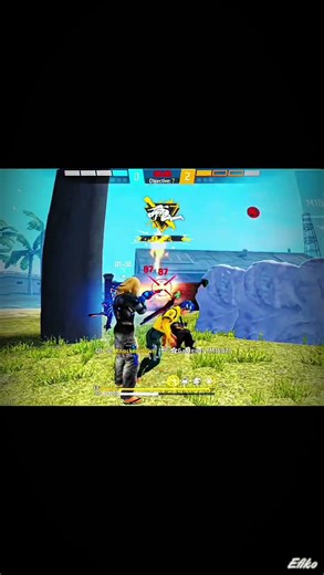 #freefire 1v3 Clutch🔥 (Fire), 💪 (Flexed Biceps), 💯 (Hundred Points), 🤯 (Exploding Head), 🏆 (Trophy)