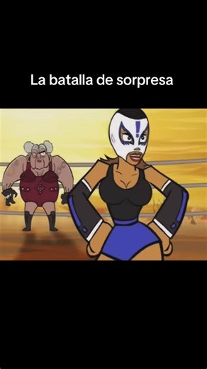 La batalla de sorpresa , los campeones de la lucha libre #parati #luchalibre #cine #animation