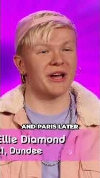 Ellie Diamond vs Paris Baby Drama #rupaulsdragrace #rpdruk #dragrace