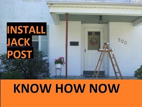 How to Install a Jack Post