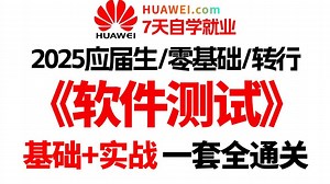 2025最强软件测试零基础到测试专家教程（软件测试基础 项目实战），白嫖一套完整的软件测试体系，手把手教学完即就业