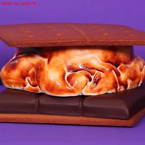 747K views · 5K reactions | Super Delicious TASTY Giant Smores Cake! This Is One Unique Super Cool Beautiful Cake You Will LOVE! | How To Cake It | Facebook