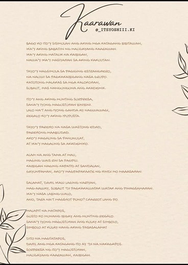 Birthday Poem for a Friend | Meaningful Poem for an 18th Birthday