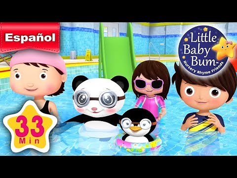 Vamos a nadar | Parte 2 | Canciones infantiles | ¡33 minutos de recopilación LittleBabyBum!