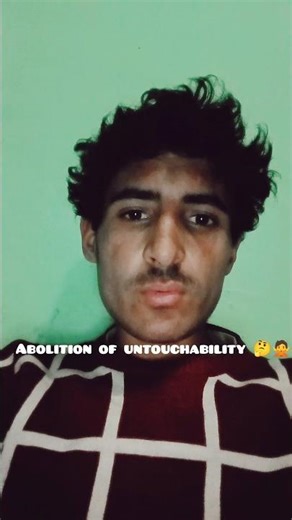 abolition of untouchability 🎭 #indianconstitution #shorts #ytshorts