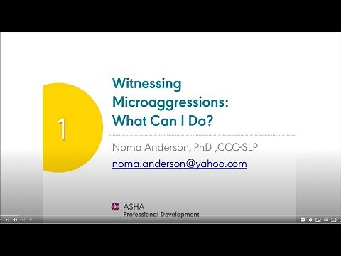 Witnessing Microaggressions: What Can I Do? 3.1