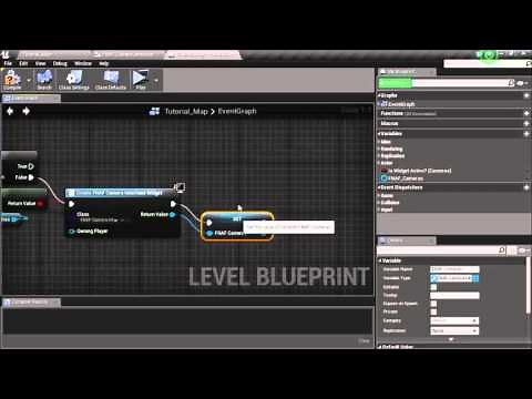 Unreal Engine 4 Tutorial: FNAF Styled Cameras