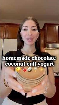 Homemade Coconut Cult Recipe | Probiotic Chocolate Coconut Yogurt