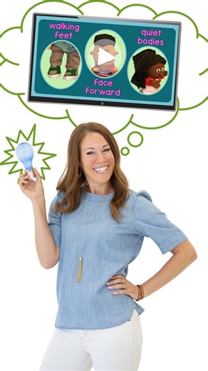 LINE WALKING 🤪 Back from break and line walking has officially turned into an acrobatic experience 😅 Jumping, twirling, crawling! If your class needs a quick reset on expectations, you’re not alone. This is exactly why I created a line walking expectations video to do the re-teaching for you. Just press play and let it set the tone. It’s free in my TPT shop because coming back after a long break is hard enough! 💛 Comment “Line Walking” if you’d like the link… just be sure you’re already follo