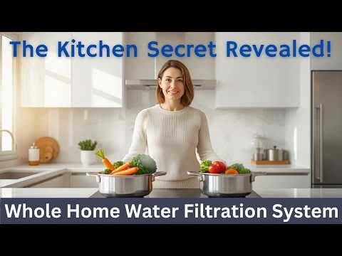 The Kitchen Secret You Didn't See Coming? - Whole Home Water Filtration System!