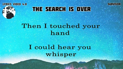 91K views · 3.3K reactions | THE SEARCH IS OVER - Survivor - Lyrics video | BOSS RUDZ 1.0 | Facebook