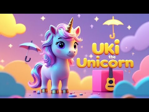 Uki the Unicorn| Letter U Song for Kids | ABC Learning Rhymes