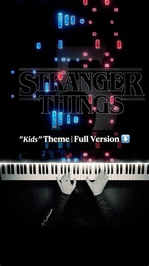 How to Play Kids (From “Stranger Things”) Ending Finale Version 🎹 Synthesia Piano Tutorial