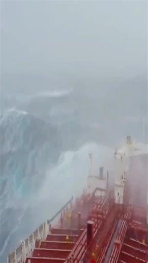 3.6K views · 81 reactions | At sea  These clips might shock you — massive storms and giant waves ahead!  #CreatorSearchInsights #NorthSea #BigWaves #HeavySeas #MonsterWaves #Ship #Vessel #Dangerous #Jobs #USA #FYP #ForYouPage #BigShip #ScaryOcean #Viral #OMG #ShipLife | Big Waves | Facebook