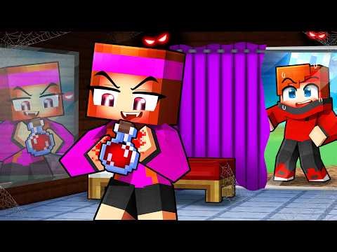 My friends mustn't KNOW that I'm a VAMPIRE on Minecraft!