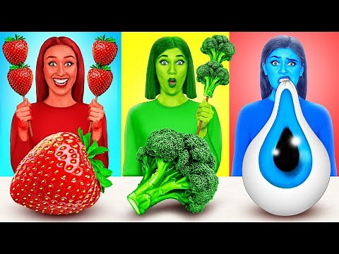 Food of The Same Colors Challenge | Prank Wars by Multi DO Challenge