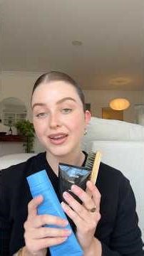 How I do a slick back bun with bangs #bangs #hairstyle