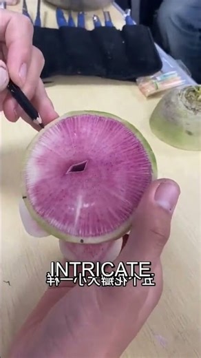 🤯 Radish to Rose: Master Carving!