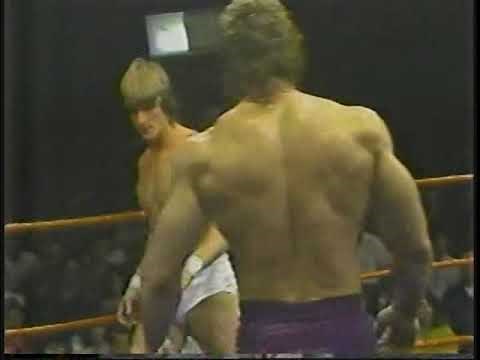 Kevin and Mike VE vs. Rick Rood and The Dingo Warrior. WCCW, Oct. 1986.