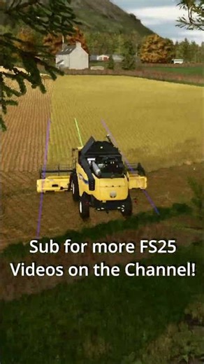 Kinlaig - Soybean Harvest #fs25 #farmingsimulator25