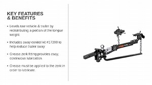 Watch CURT 17062 MV Round Bar Weight Distribution Hitch with Sway on Amazon Live