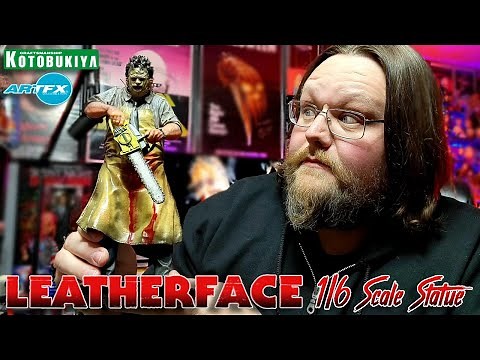 Leatherface 1/6 Scale ArtFx Statue by Kotobukiya Unboxing and Review