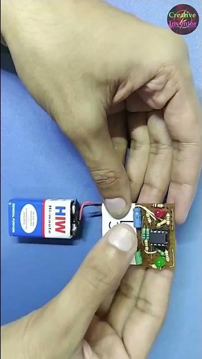 Amazing LM358 ic Projects, op amp ic led flasher & tester, lm358 ic tester, #shorts, #youtubeshorts