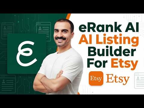 AI Listing Builder For Etsy | eRank For Etsy | Etsy Product Listing | FBA Master