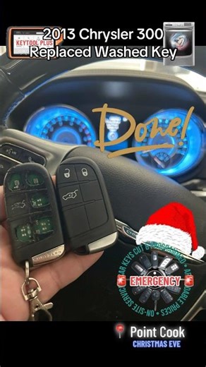 Making a new smart key for a Chrysler 300 in Point Cook, Victoria by Extra Car Keys #locksmith