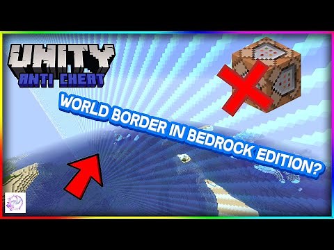 Minecraft WorldBorder for Bedrock Edition (works on realms) | Unity Anti-Cheat