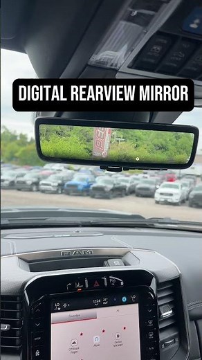 FEATURE SPOTLIGHT: Digital Rear View Mirror - 2023 Ram 1500 Rebel LUNAR | Toronto & Mississauga ON