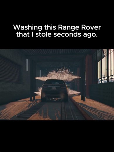 Washing a Range Rover Like I Definitely Own It #gaming #gta #gtav #gtavonline