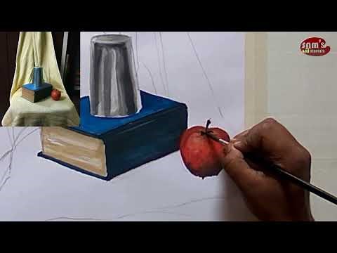 Painting file CBSE CLASS 12 PRACTICAL-Still Life TUTORIAL fine ART