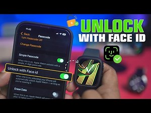 How to Unlock Apple Watch with Face ID | Easy Unlock with iPhone Face ID